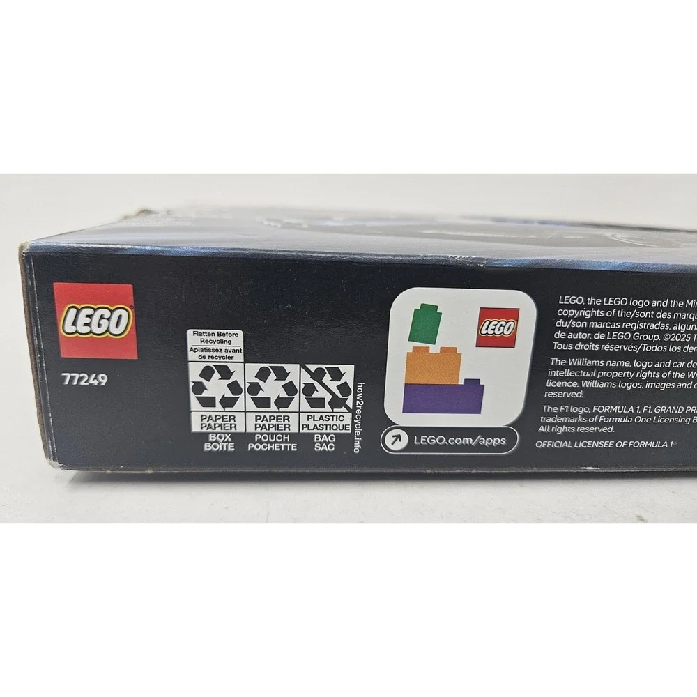 LEGO Speed Champions: Williams Racing FW46 F1 Race Car (77249), Open Box/New